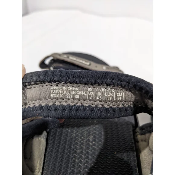 Vintage Nike ACG Y2K Brown Men's Sandals Size 7 - Picture 9 of 9